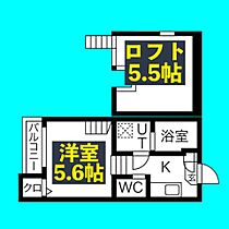 シャルムウチヤマ  ｜ 愛知県名古屋市千種区内山2丁目9-3（賃貸アパート1K・2階・18.63㎡） その2