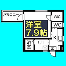 ル・ベリエ平安通  ｜ 愛知県名古屋市北区上飯田南町5丁目38-1（賃貸アパート1K・3階・26.27㎡） その2