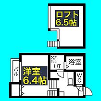 カーサ ルーチェW  ｜ 愛知県名古屋市中村区城主町6丁目41-2（賃貸アパート1K・2階・21.43㎡） その2