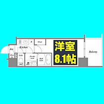 愛知県名古屋市中区新栄2丁目（賃貸マンション1K・7階・25.31㎡） その2