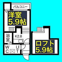 エスパス・リブレ  ｜ 愛知県名古屋市北区東水切町1丁目5-1（賃貸アパート1K・1階・21.01㎡） その2