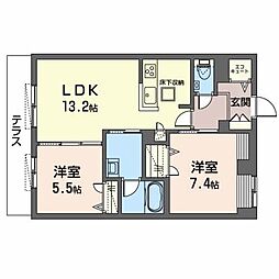 播但線 寺前駅 徒歩7分