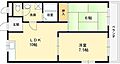 サニーハイム山氏浦A棟3階3.8万円