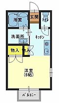 兵庫県加古川市西神吉町岸（賃貸アパート1R・2階・23.60㎡） その2