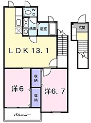 キャッスルスクエア 2階