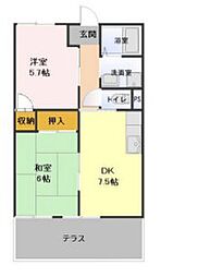メゾンドゥキャトルセゾン 1階
