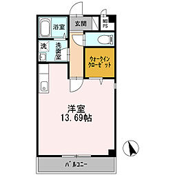 ルミナスコート安田 2階