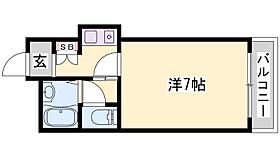 兵庫県姫路市三左衛門堀東の町（賃貸マンション1K・5階・22.82㎡） その2