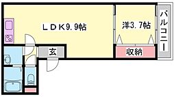 ジーメゾン東加古川 2階