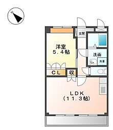 JR加古川線 滝野駅 徒歩9分 2階/-