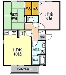 フリーデン III棟 2階