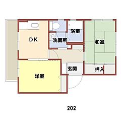 プラチナコート横尾 A棟 2階/202