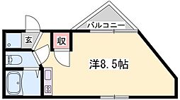 ベルフラワー岡町 4階/402