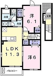 JR播但線 福崎駅 徒歩20分 2階/-