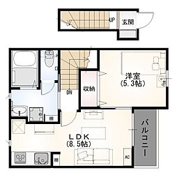 ロタス中島アパート 2階/203