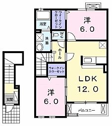 ランボ・イーリス 2階
