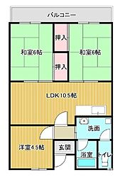 城西ハイツ 2階