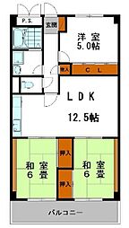 メゾン花北 5階