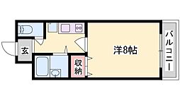 プチタウン 2階/208