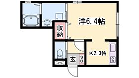 兵庫県姫路市安田４丁目（賃貸アパート1K・1階・28.16㎡） その2