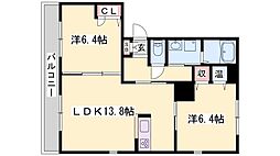 ベレオシャトー姫路 3階