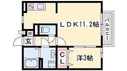 サンライズ城南 2階/202