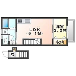 サンフォルテ三木西 2階