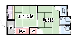 兵庫県姫路市増位本町２丁目（賃貸アパート1DK・1階・27.39㎡） その2