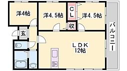 エステート土山 4階/404