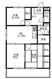 きくやハイツI 3階/302