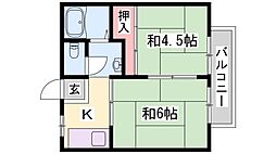 エコーハイツ 2階