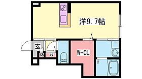 兵庫県姫路市市之郷町３丁目（賃貸アパート1R・1階・28.51㎡） その2