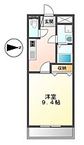 兵庫県姫路市別所町佐土２丁目（賃貸アパート1K・1階・30.96㎡） その2