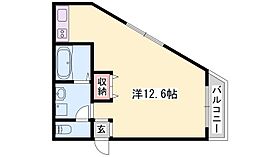 兵庫県姫路市上大野５丁目（賃貸アパート1R・2階・25.62㎡） その2