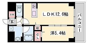 兵庫県姫路市五軒邸４丁目（賃貸マンション1LDK・1階・42.72㎡） その2