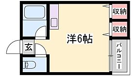 兵庫県姫路市城北新町２丁目（賃貸マンション1R・1階・18.00㎡） その2