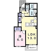 兵庫県姫路市山吹１丁目（賃貸アパート1LDK・1階・45.82㎡） その2