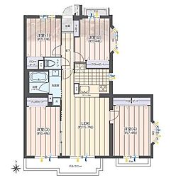 間取図画像 4LDK