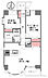 間取り：専有面積約68.6m2、１SLDLのタイプのお部屋。2026年7月一部リフォーム済み