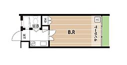 ICMマンション 1Kの間取図画像