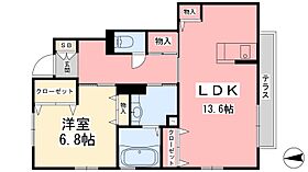 シュヴァル・シス  ｜ 愛媛県松山市西石井6丁目（賃貸アパート1LDK・1階・55.32㎡） その2