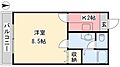 ヴィラフジモト2階2.8万円