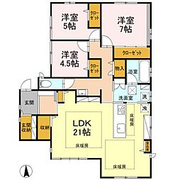 北斎院戸建（平屋）