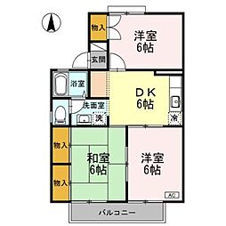 🉐敷金礼金0円！🉐ハーモニックフィールB棟