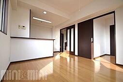 パミドール 2階1LDKのリビング/ダイニング