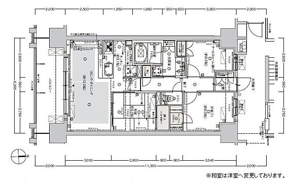 レーベン松山一番町 THE TOWER_間取り_0
