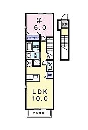 サンリット 1LDKの間取図画像