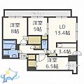 レジディア南一条イースト6階14.7万円