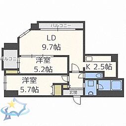 札幌市営東西線 バスセンター前駅 徒歩1分 11階/-