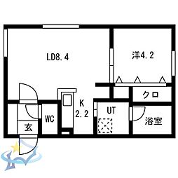 札幌市営東西線 西18丁目駅 徒歩18分 2階/-